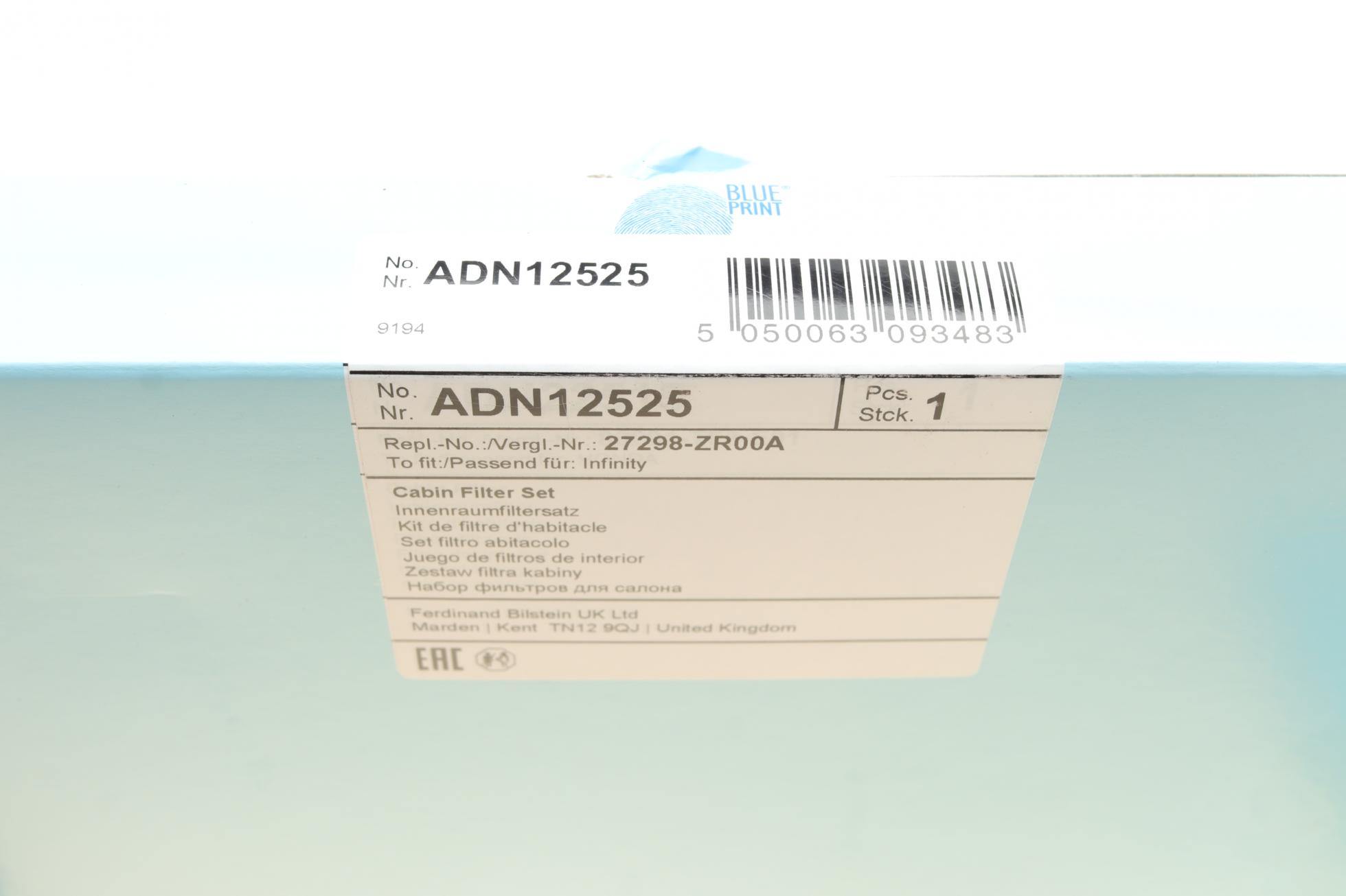 ADN12525 BLUE PRINT